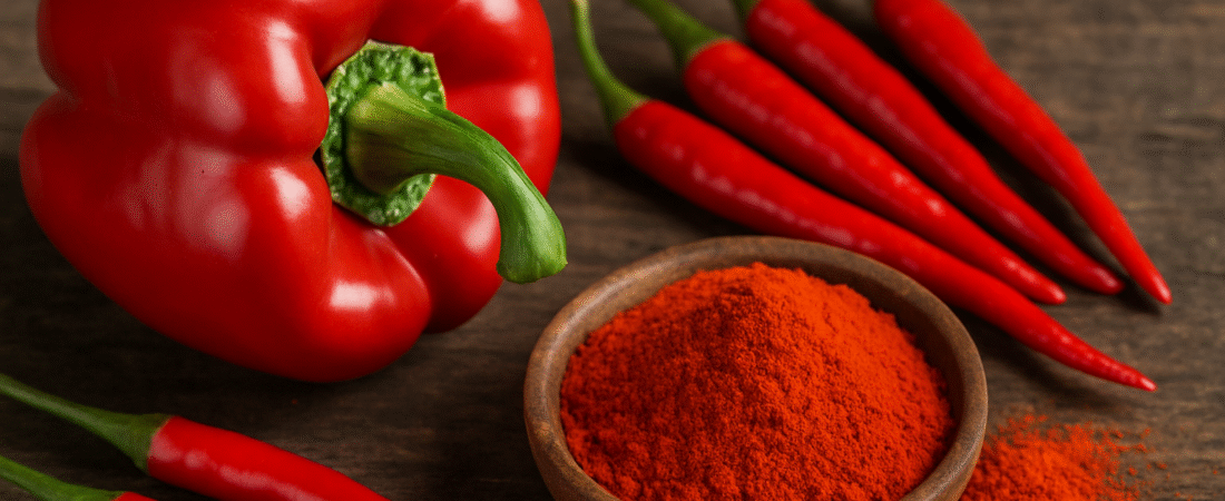 Red Chili & Paprika – Spicy Hot Antioxidant from Your Kitchen Shelf