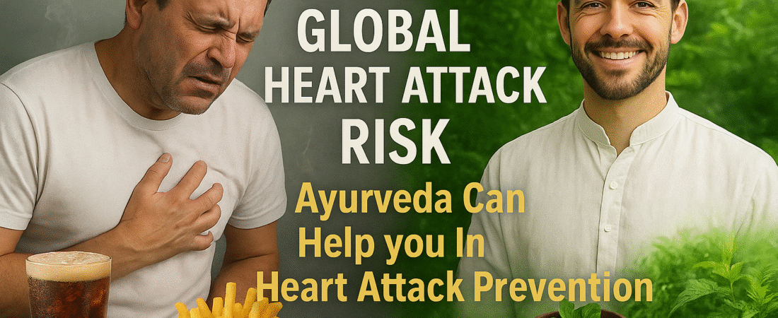 Rising Global Heart Attack Risk: Ayurveda, Symptoms & Prevention